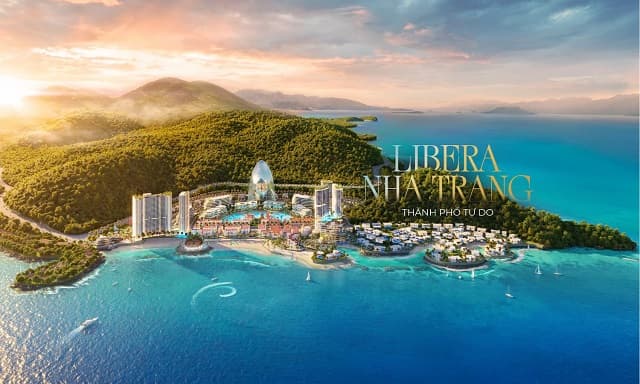                                         Dự án Libera Nha Trang nhìn từ xa