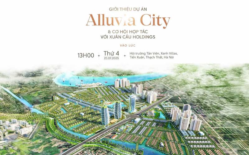 Sự kiện ra mắt Alluvia City điểm hẹn của những dấu ấn lớn